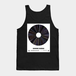 minimal_Donnie Darko Warp Barcode Movie Tank Top